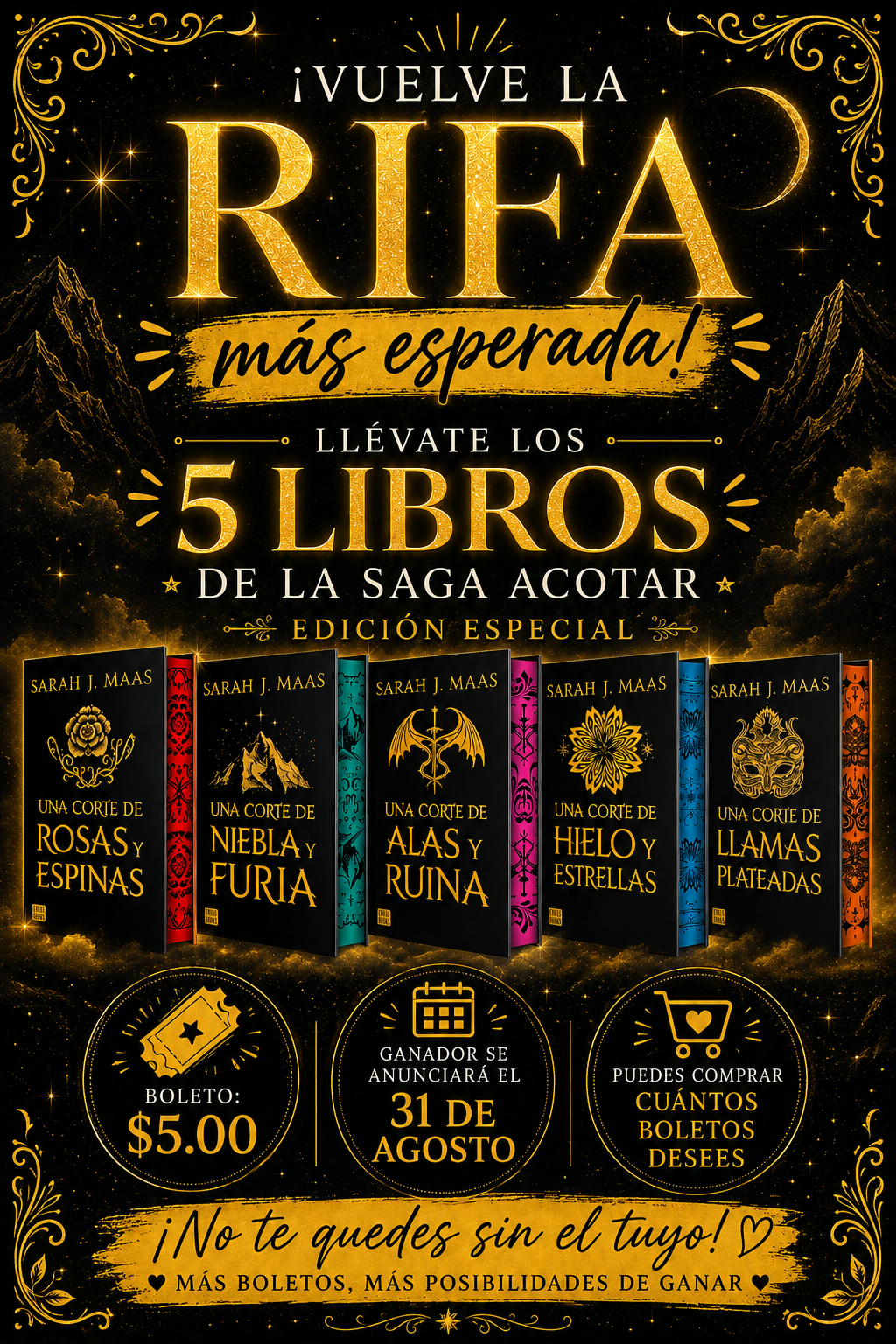 RIFA ACOTAR - EDICION ESPECIAL