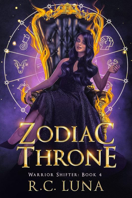 Zodiac Throne (Book 4) Copia firmada
